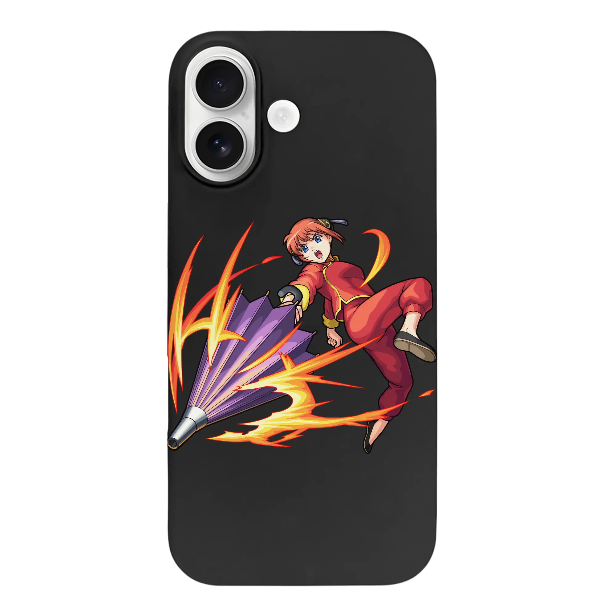 銀魂 グッズ 神楽 - iPhone 17 シリーズ シリコンケース 薄型 耐衝撃 指紋防止 ソフトタッチカバー 精密フィット 傷防止 保護ケース iPhone 17/17 Air/17 Pro/17 Pro Max 対応